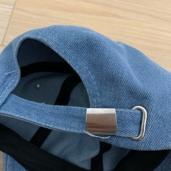 Denim double ring ball cap - Picture 5 of 5